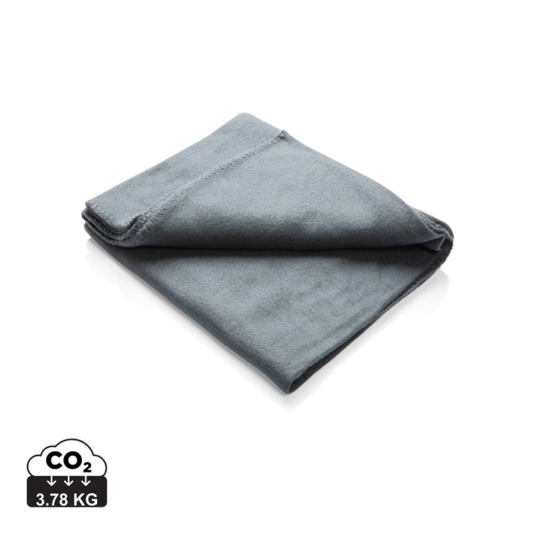 Couverture/Plaid polaire dans pochette - Chine - 300g - Personnalisable