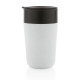 Tasse en acier inoxydable et PP recyclé GRS avec poignée - 480 ml | Produit écologique et personnalisable
