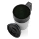 Tasse en acier inoxydable et PP recyclé GRS avec poignée - 480 ml | Produit écologique et personnalisable