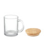 Mug en verre recyclé 300 ml CELESTIAL Personnalisable | BCM Goodies - 3