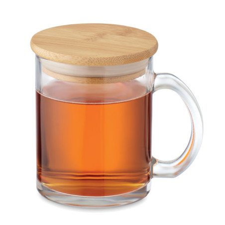 Mug en verre recyclé 300 ml CELESTIAL Personnalisable | BCM Goodies - 4