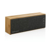 Haut-parleur sans fil 10W en bambou Wynn Personnalisable | BCM Goodies - 1