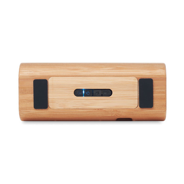 Haut-parleur en bambou SPEAKBOX Personnalisable | BCM Goodies - 4