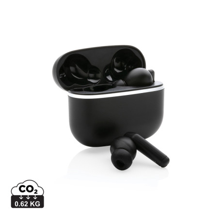 Écouteurs 2.0 TWS Swiss Peak en plastique recyclé RCS Personnalisable | BCM Goodies - 3