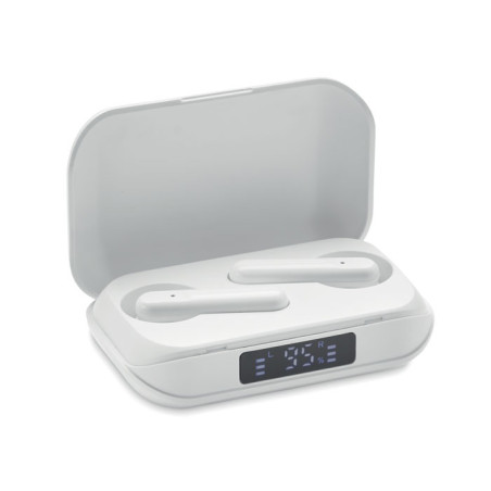 Ecouteurs TWS en ABS recyclé QUAVER Personnalisable | BCM Goodies - 3
