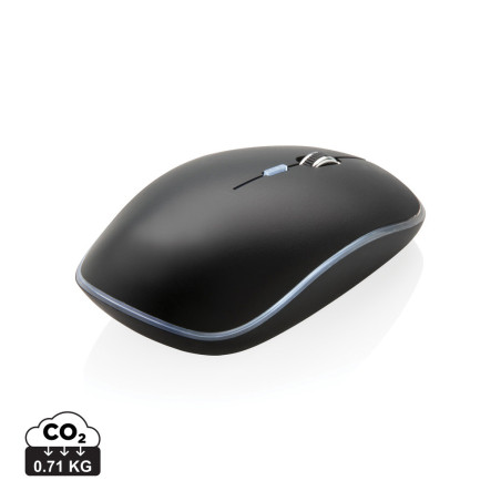 Souris sans fil lumineuse Personnalisable | BCM Goodies - 3