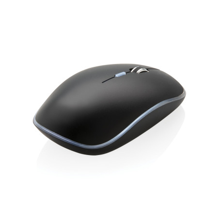Souris sans fil lumineuse Personnalisable | BCM Goodies - 1