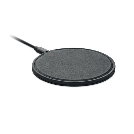 Chargeur sans fil 15W recyclé ALFA Personnalisable | BCM Goodies - 1