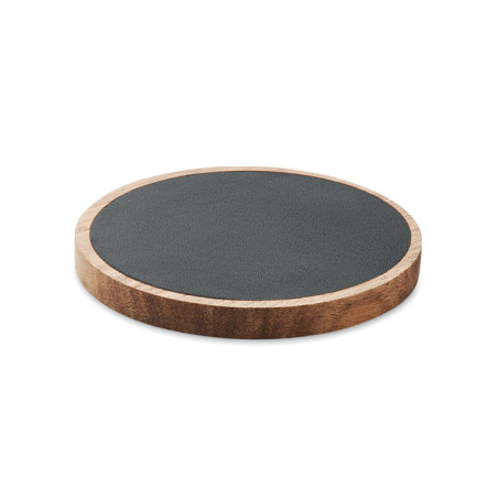 Chargeur sans fil en acacia 15W ACAWAI Personnalisable | BCM Goodies - 4