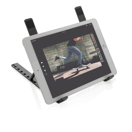 Support ordinateur/tablette en aluminium recyclé RCS Terra Personnalisable | BCM Goodies - 2