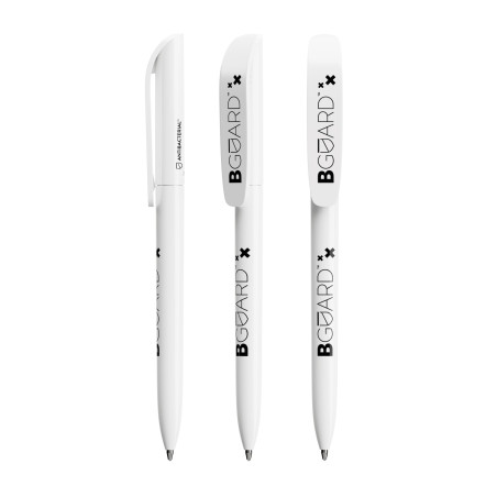BIC® Super Clip BGUARD™ Stylo Antibactérien bille Personnalisable | BCM Goodies - 1