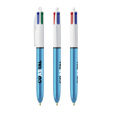 BIC® 4 Couleurs Shine bille Personnalisable | BCM Goodies - 1