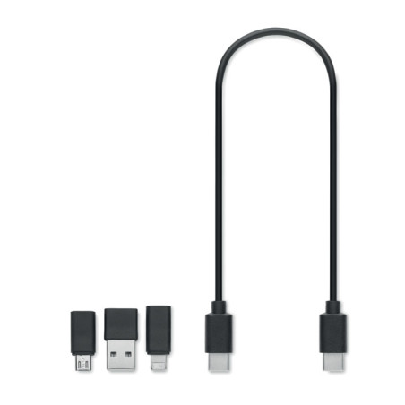 Set de câbles 3 en 1 VERSA Personnalisable | BCM Goodies - 3