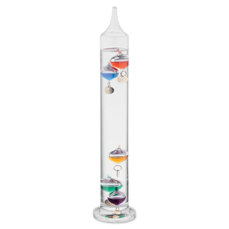 Thermomètre Galileo verre 28cm GALI Personnalisable | BCM Goodies - 5