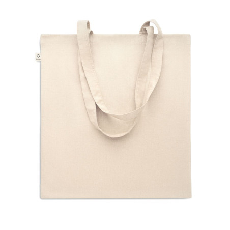 Sac shopping en coton recyclé VIVEKA Personnalisable | BCM Goodies - 4