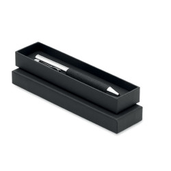Stylo bille twist métal +boîte SCRIBI Personnalisable | BCM Goodies - 1
