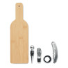 Set de vin forme de bouteille VINOVAULT SET Personnalisable | BCM Goodies - 1