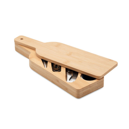 Set de vin forme de bouteille VINOVAULT SET Personnalisable | BCM Goodies - 3