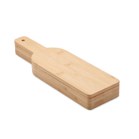 Set de vin forme de bouteille VINOVAULT SET Personnalisable | BCM Goodies - 4