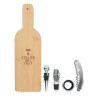 Set de vin forme de bouteille VINOVAULT SET Personnalisable | BCM Goodies - 5