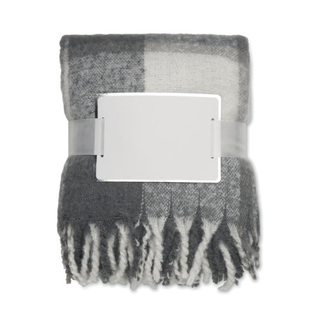 Couverture en mohair à carreaux QUET Personnalisable | BCM Goodies - 3