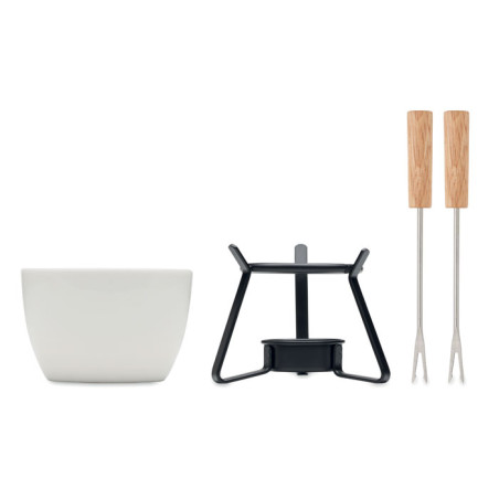 Set à fondue en céramique 240 m KASE Personnalisable | BCM Goodies - 3