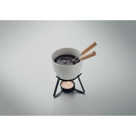 Set à fondue en céramique 240 m KASE Personnalisable | BCM Goodies - 5