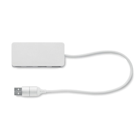 Hub USB 4 ports 27,5 cm UBAH Personnalisable | BCM Goodies - 3