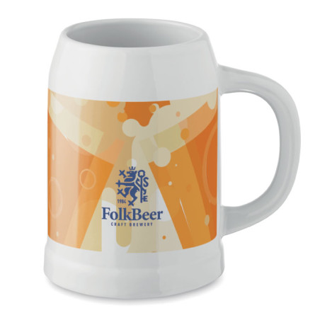 Chope de bière 500 ml SUBLIER Personnalisable | BCM Goodies - 4