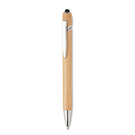 Stylo à bille en bambou RENN Personnalisable | BCM Goodies - 2