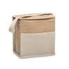 Sac isotherme toile et jute 3L LONA Personnalisable | BCM Goodies - 1