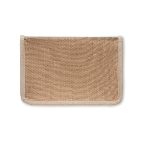 Sac isotherme toile et jute 3L LONA Personnalisable | BCM Goodies - 5