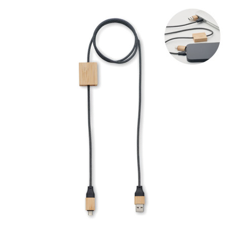 Câble de chargement 60W CABOO Personnalisable | BCM Goodies - 2