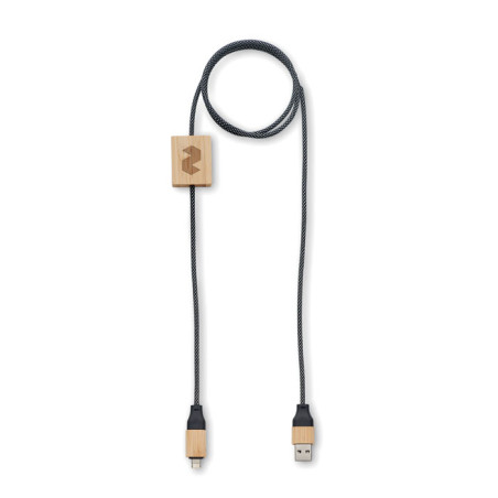 Câble de chargement 60W CABOO Personnalisable | BCM Goodies - 3