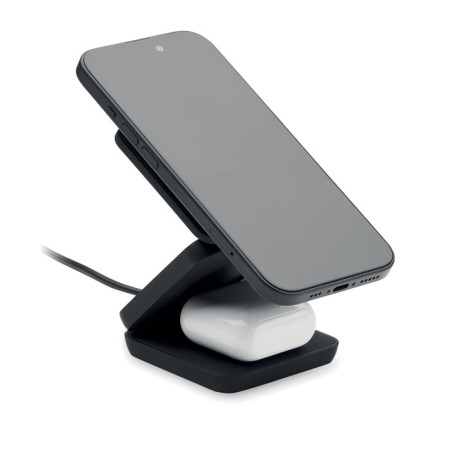 Station de charge pliable 3en1 NETICA Personnalisable | BCM Goodies - 3
