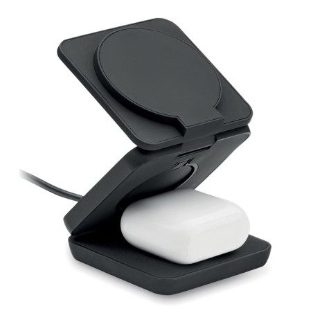 Station de charge pliable 3en1 NETICA Personnalisable | BCM Goodies - 4