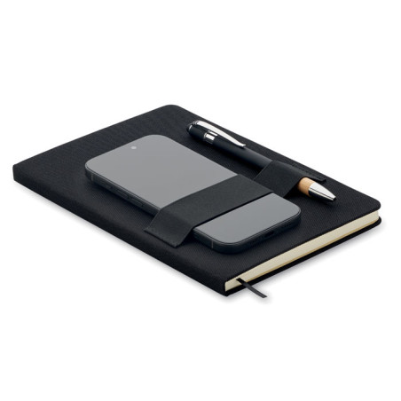 Carnet RPET A5 avec stylo NOTA Personnalisable | BCM Goodies - 4