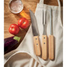 Ustensiles BBQ en acier inox. TOOLDERA Personnalisable | BCM Goodies - 1