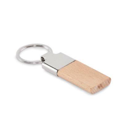 Porte-clés en hévéa LLAVING Personnalisable | BCM Goodies - 1