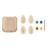 Set de peinture doeufs en bois EISET Personnalisable | BCM Goodies - 3