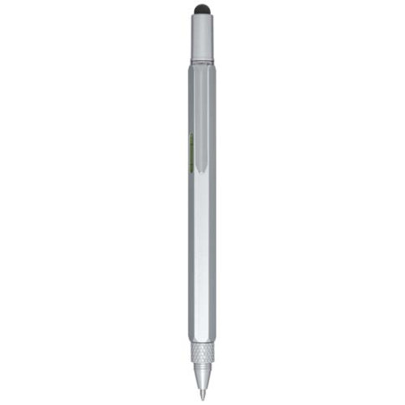 Stylo multifonction Dora en aluminium recyclé (encre noire) Personnalisable | BCM Goodies - 2
