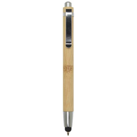 Stylo bille Elm en bambou (encre noire) Personnalisable | BCM Goodies - 2