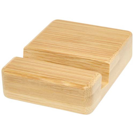 Support téléphone Ebla en bambou Personnalisable | BCM Goodies - 1