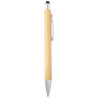 Set stylo bille et porte-mine Oblys en bambou (encre noire) Personnalisable | BCM Goodies - 3