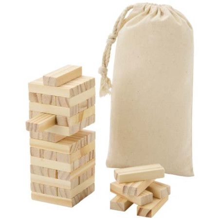 Jeu de tour empilable Jumble en bois Personnalisable | BCM Goodies - 2