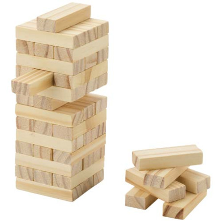 Jeu de tour empilable Jumble en bois Personnalisable | BCM Goodies - 1