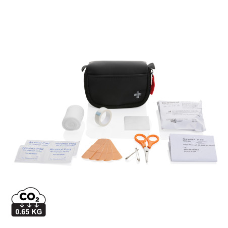 Set premiers secours taille poste en PU nubuck recyclé RCS Personnalisable | BCM Goodies - 3