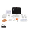 Set de premiers secours en PU nubuck recyclé RCS Personnalisable | BCM Goodies - 3