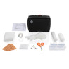 Set de premiers secours en PU nubuck recyclé RCS Personnalisable | BCM Goodies - 1