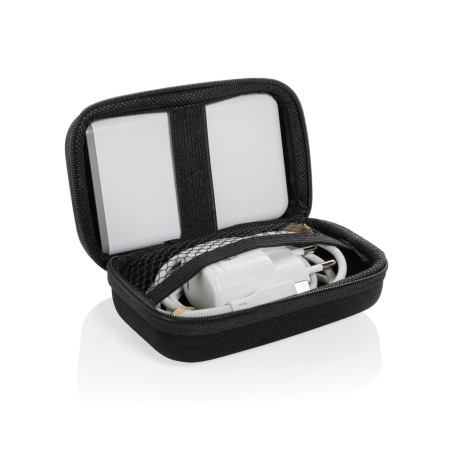 Set batterie câble et chargeur 20W en PET recyclé RCS Surge Personnalisable | BCM Goodies - 2